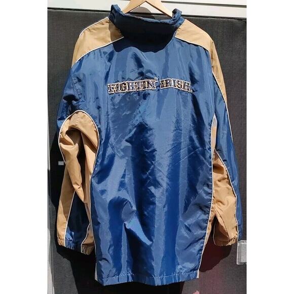 Vintage G-III Notre Dame Fighting Irish Full Zip Jacket - LARGE - Picture 5 of 11